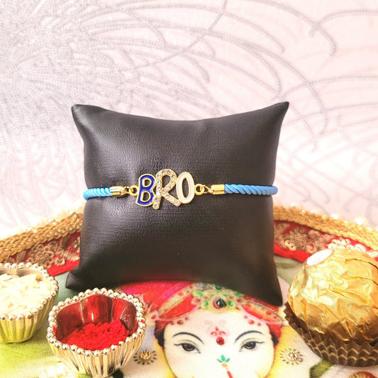 Rakhi For Brother - Cool Bro Pendant Adjustable Thread