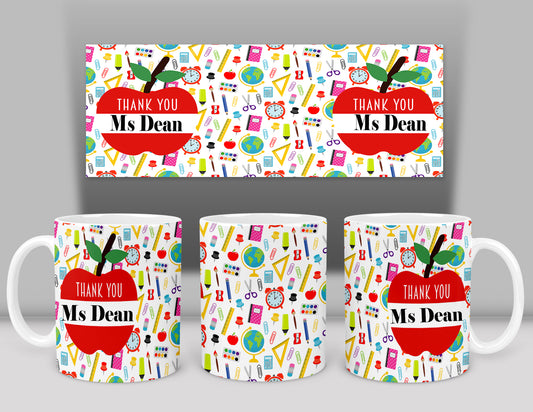 Teacher Apple Mug