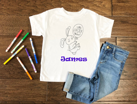 Personalised Easter Kids Tshirts