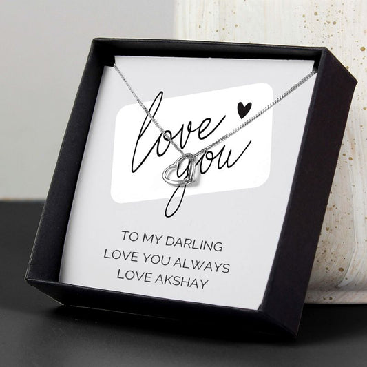 Personalised Heart Sentimental Necklace