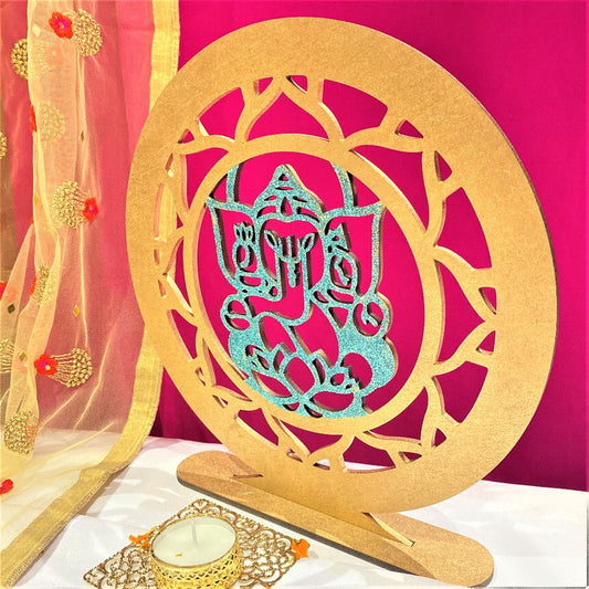 Ganesha freestanding mandala Diwali decoration and gift