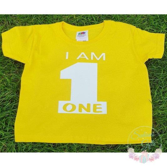 Milestone Birthday Kids TShirt-Suhani Gifts