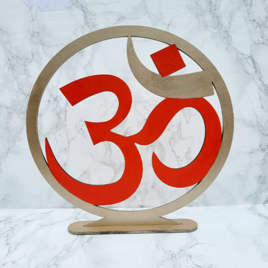 Om, Aum Sign, Decorative Om, Aum Sign, Freestanding Aum, Om Sign, Home temple decorations, Mandir Decorations