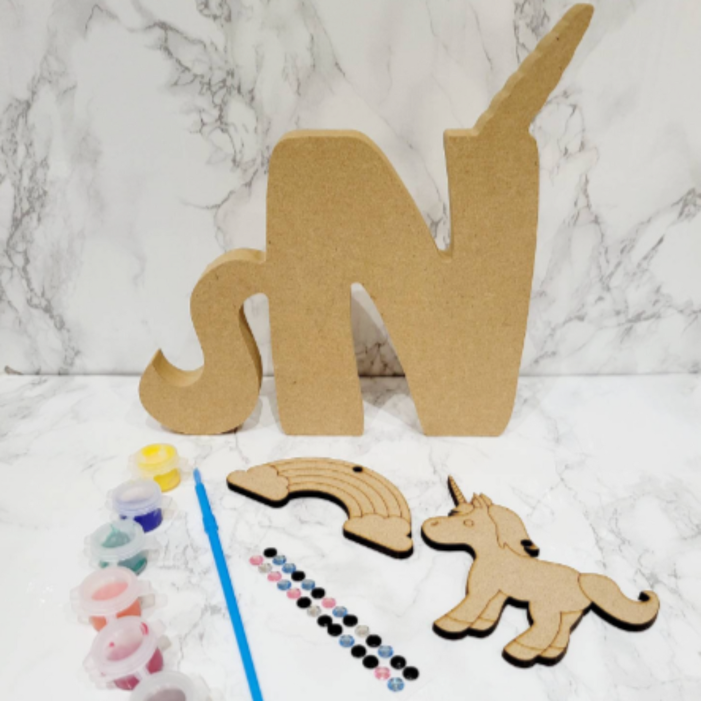 Unicorn Letter Box, Gifts for girls, Unicorn Activity Box ,Unicorn crafts, Letter Crafts, Girls Unicorn Crafts, 4 5 6 7 8 year old gift