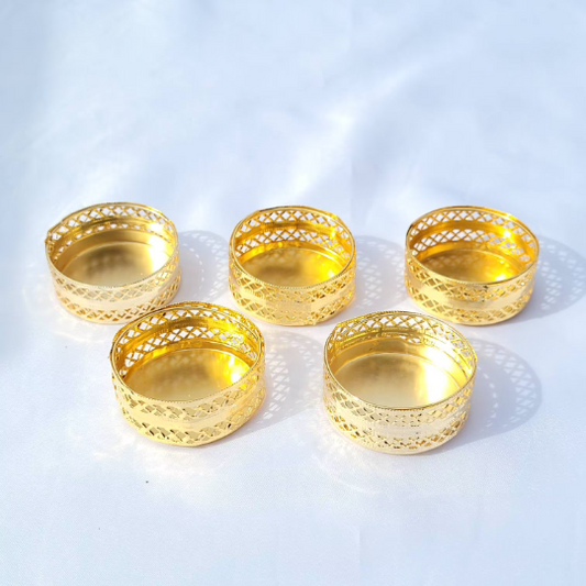 Diwali Tealight holders - Metal Diya