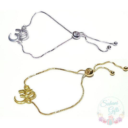 Adjustable Aum Bracelet-Suhani Gifts