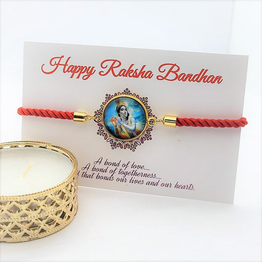 Krishna Rakhi Adjustable Bracelet