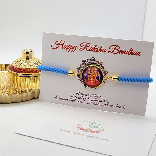 Lakshmji Rakhi Adjustable Bracelet